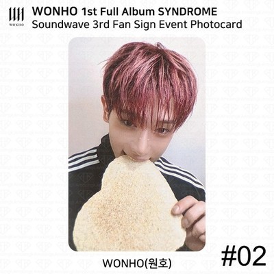 WONHO 1st Full Album SYNDROME Soundwave 3rd Fan Sign Event