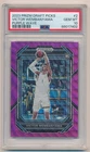 VICTOR WEMBANYAMA 2023 PANINI PRIZM DRAFT PICKS PURPLE WAVE #2 RC ROOKIE PSA 10