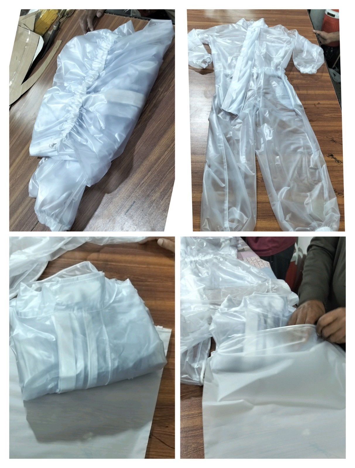 Transpatent PVC Transpatent Plastic Rain Suit Waterproof 100% | eBay