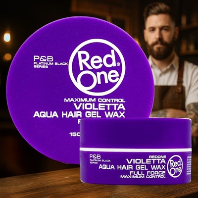 RedOne Aqua Wax Violetta 150 ml   Starker Halt & Glanz Haarwachs
