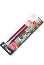 Pilot, G2 Gel Ink Refills, Fine Point 0.7 mm, Black, Pack of 2