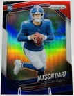 2025 Panini Prizm Red White & Blue Prizm Jaxson Dart #332 RC NY Giants Rookie