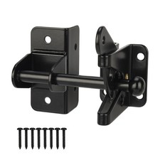 Self Locking Gate Latch Heavy Duty Gravity Fence Lock For Wood Metal Vinyl Gates