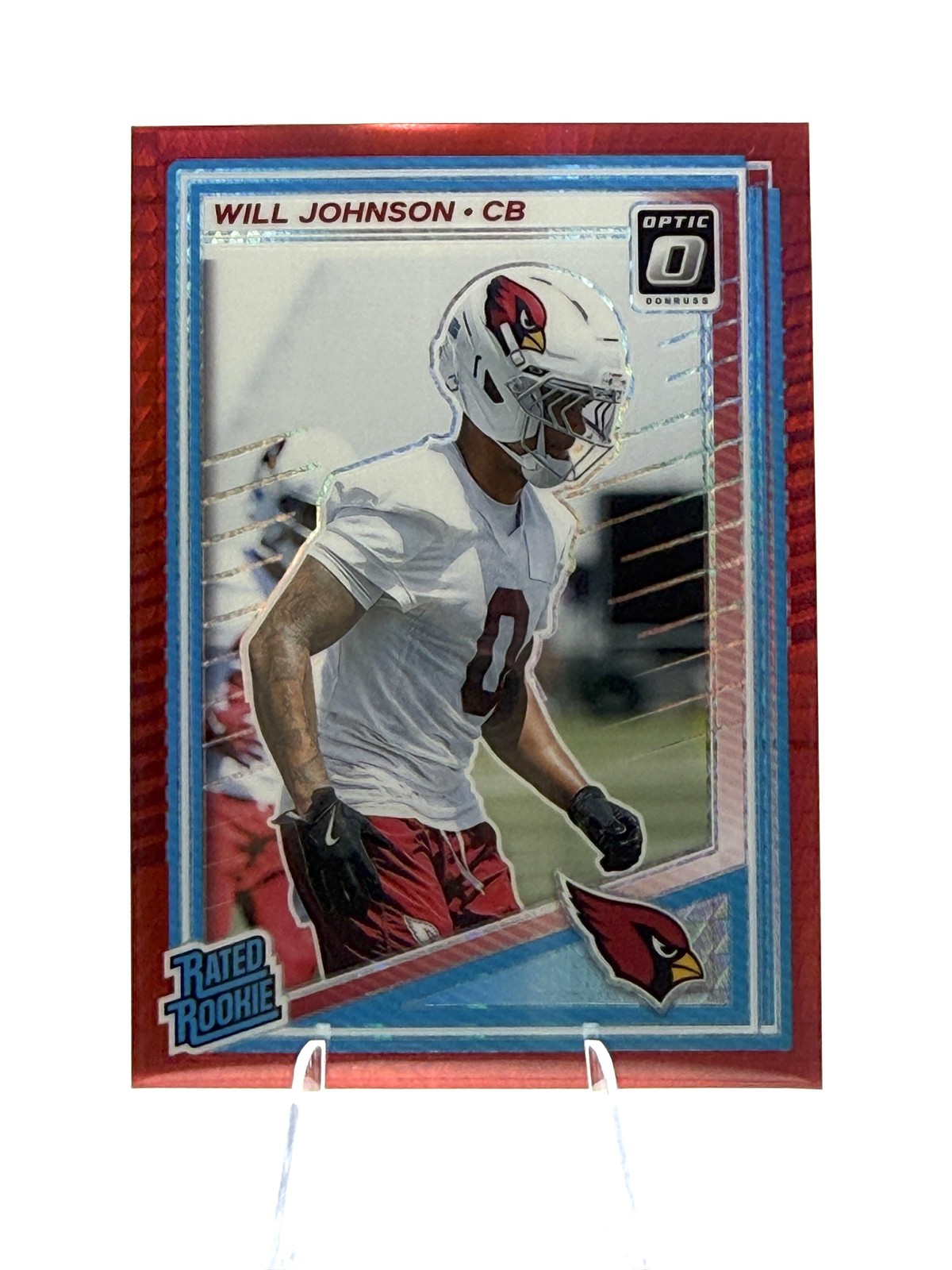 2025 Donruss #396 Will Johnson Red Pandora