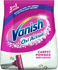 Vanish Gold Oxi Action Upholstery & Carpet Cleaner, Stain Remover Powder for Lar