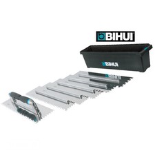 BIHUI Fliesenkellen-Set 480 x 130 mm, 9-teilig, BI-PTSJK9