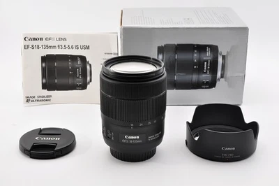 [N COMME NEUF] Objectif nano Canon EF-S 18-135 mm f/3,5-5,6 IS USM du Japon... - Photo 1/4
