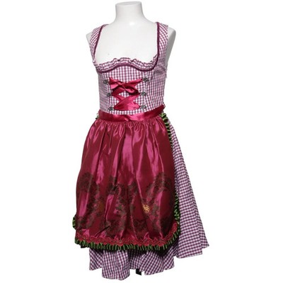 Schmittundschäfer, Dirndl, Größe: 36, Rot/Weiß/Grün, Baumwolle/Polyester #USN
