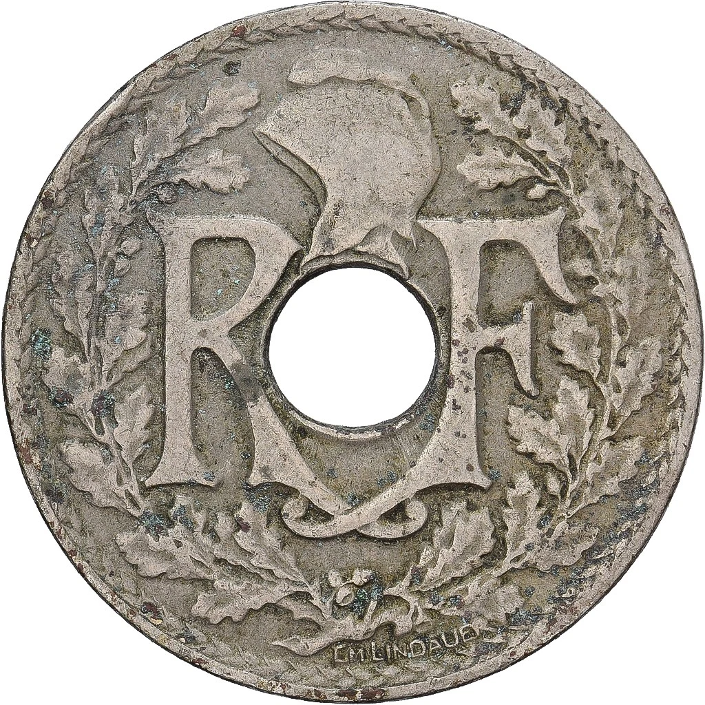 Copper-Nickel 1925 Year French Coins for sale | eBay