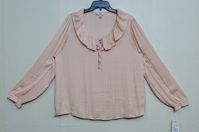 Croft & Barrow, New Long Sleeves Top, Size XL