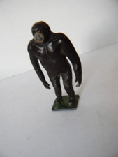 RARE WELL DETAILED John Hill Co  LEAD GORILLA  .base stamped