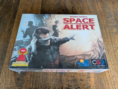 Space Alert Board Game Czech Games Edition Complete