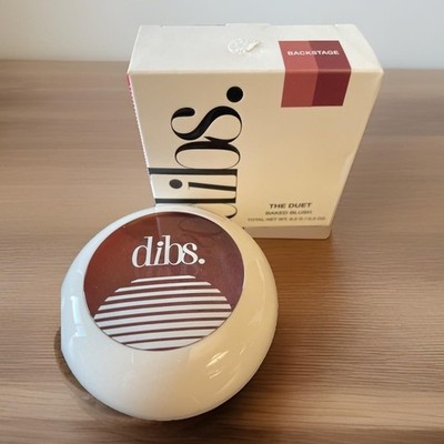 Dibs BACKSTAGE Duet Baked Blush NIB $30