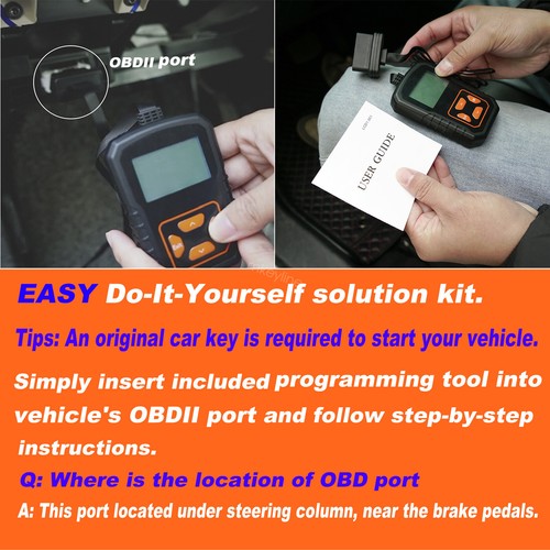 2 For 2008 -2014 Jeep Liberty Dodge Avenger Remote Key Fob OHT692427AA +Tool Kit - Picture 3 of 6