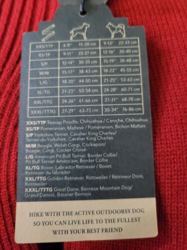 Telluride Clothing Co SMALL Hundepullover Rentier Elch rot - Bild 11 von 12