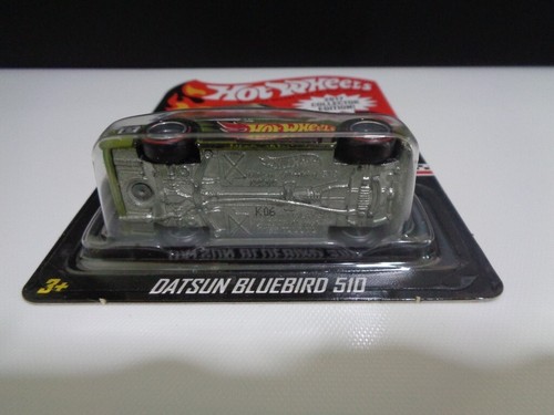 Hot Wheels 2017 Collector Edition K-Mart Mail In Datsun Bluebird 510 Blue Bird - Foto 4 di 9