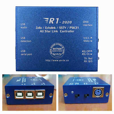 Fits Echolink Zello Voice Interface Board Controller Radio-Network USB SoundCard