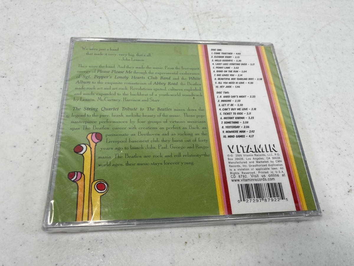 The String Quartet Tribute to the Beatles by Various (CD