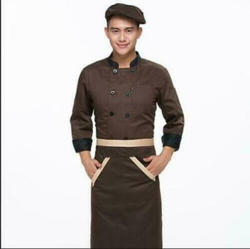 Unisex Chef Jacket Coat Restaurant Hotel Work Uniform Short Mesh Sleeves Men - Picture 18 of 18