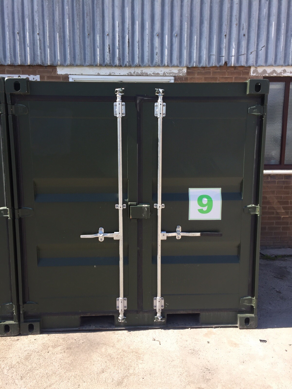 8 Foot Shipping Container To Rent Stoke On Trent 24 Hour Access eBay