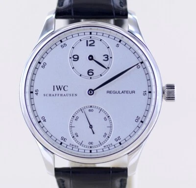 IWC Uhr Portugieser Regulateur Platinum Limited 43mm Dresswatch Klassiker B+P - Bild 1 von 4
