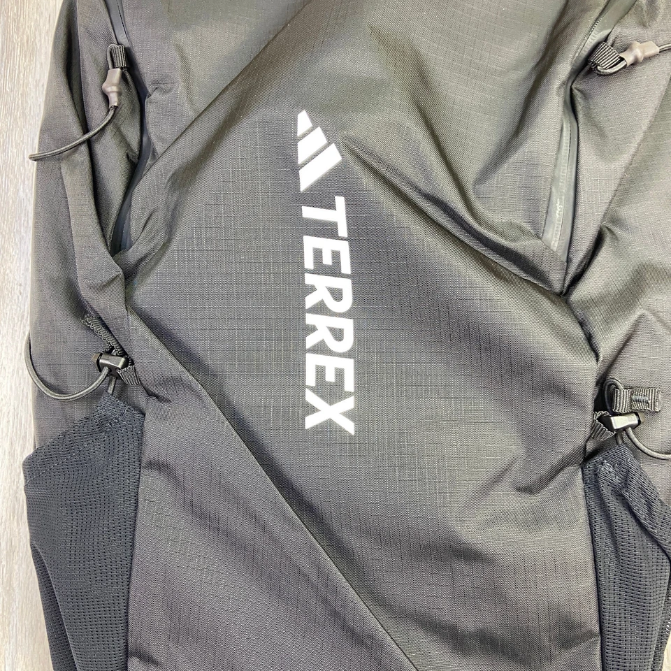 Adidas Backpack Black White Terrex RAIN.RDY Aeroready Hiking Trail HS8008 NEW - Image 2 of 4