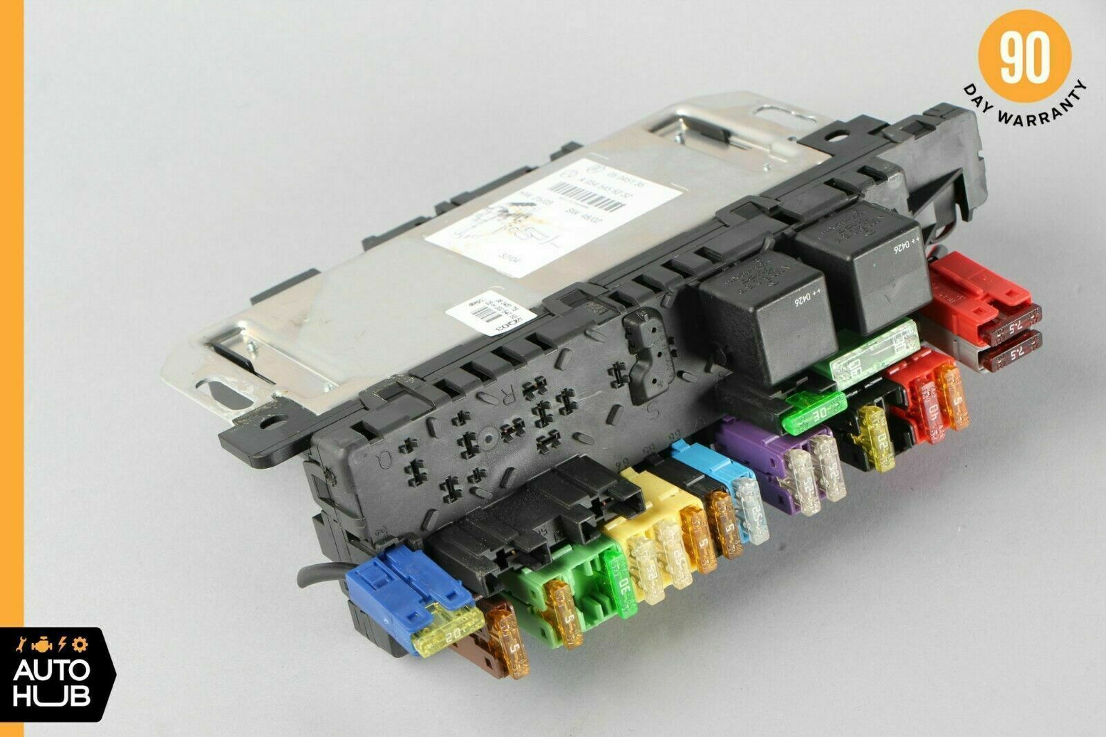 03-12 Mercedes R230 SL500 SL550 SL55 AMG Rear SAM Fuse Box Relay Module OEM