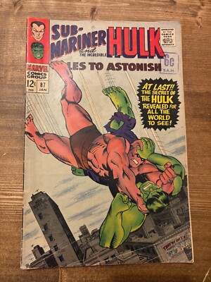 Tales to Astonish #87 - 1967 - Namor & The Hulk