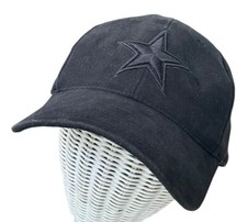Vintage DALLAS COWBOYS American Needle Cap NFL Football Navy Black Strapback Hat