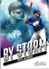 2022 Panini Absolute By Storm #3 Pete Alonso - New York Mets