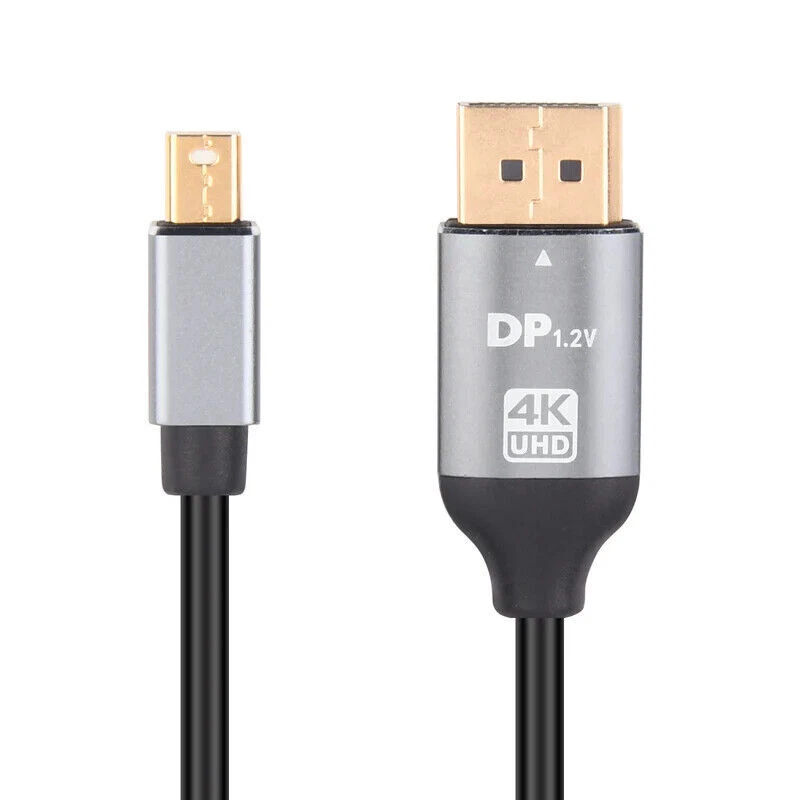Wonderwires Mini DisplayPort to DisplayPort Cable 4K@60Hz 1.8m - Image 3 of 4