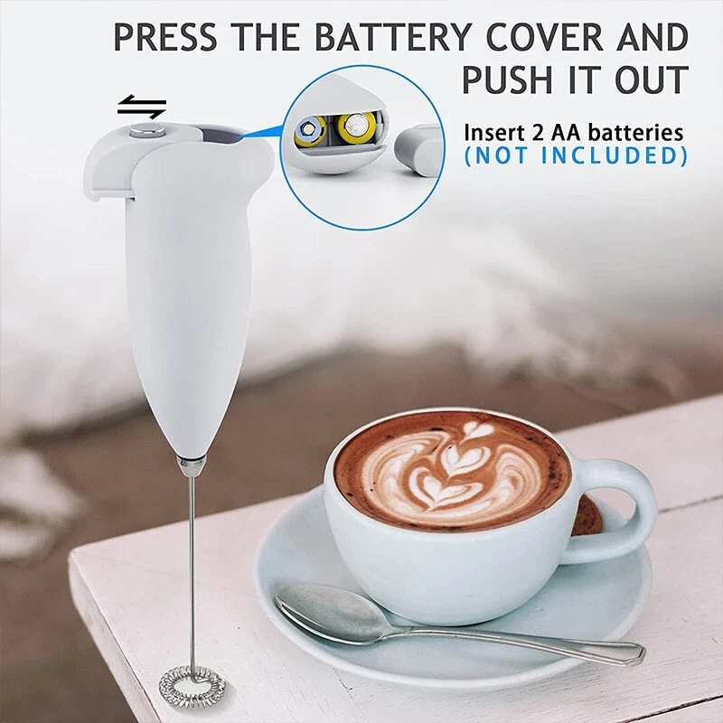 Milk Frother Handheld Mixer Electric Coffee Foamer Egg Beater Stirre Cappuccino