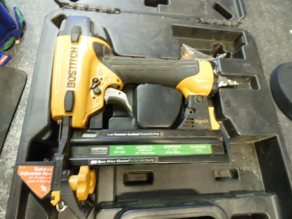 BOSTITCH EHF1838K HARDWOOD FLOORING NAILER 77914052821 eBay