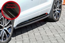 Bi CUP Seitenschweller Sideskirts ABS passend für Cupra Ateca 5FP Schwarz Glanz