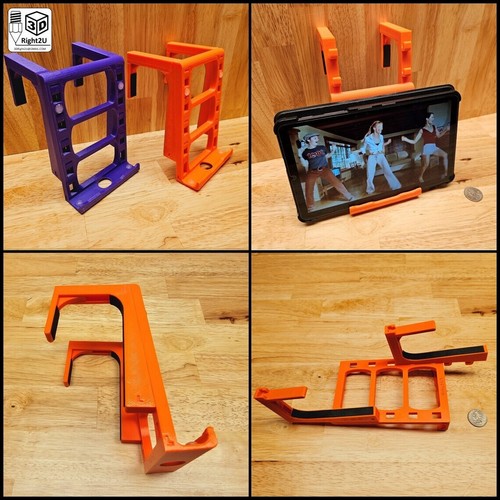 Tablet/Phone Stand for Steering Wheel (Stationary - When Parked) - Picture 7 of 10