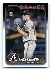 2024 Topps Update Series - Rookie Debut #US316 AJ Smith-Shawver (RC)