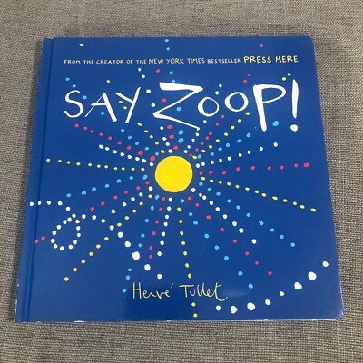 Say Zoop! Toddler Learning Book Preschool Learning Book Interactive Children