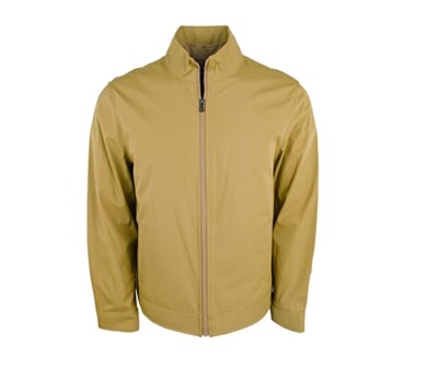 Michael Kors CB92249EA1 Men's 3-in-1 Tech Track Jacket, Khaki Size