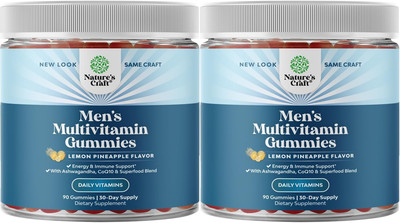 Men'S Multivitamins Gummies with Superfood Complex - Daily Multivitamin for Men 