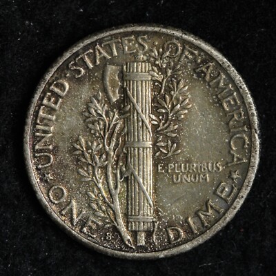 1927-S Mercury Silver Dime BU *UNCIRCULATED* MS E212 AICLF | eBay