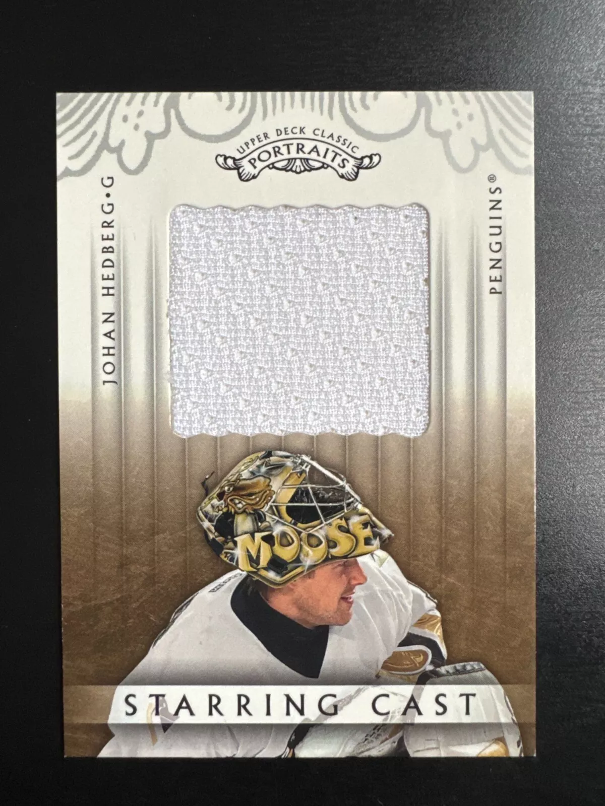 Johan Hedberg trading card