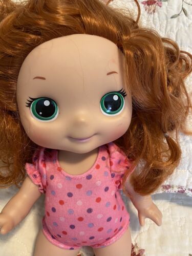 Little Tikes Lilly Tikes Red Headed Singing Doll. Preowned