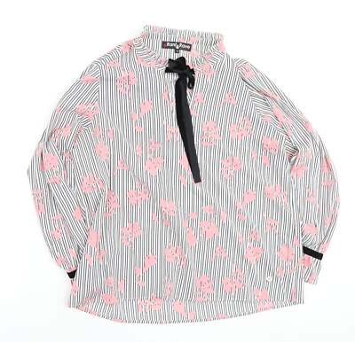 Rant and Rave Damen rosa Polyestermischung Bluse Größe 12