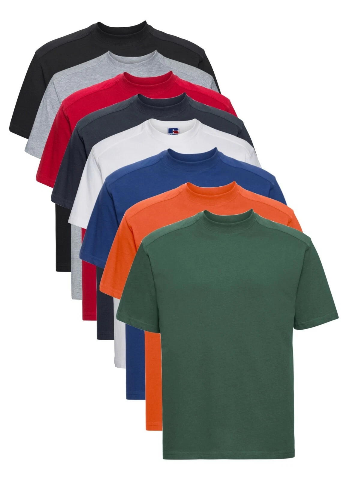 Russell 010M Heavy Duty Workwear Cotton Short Sleeve T-Shirt XS-4XL
Opens in a new window or tab