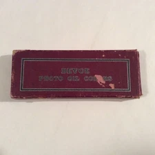 _Vintage DEVOE Photo Oil Colors Paint