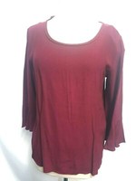 Comma Damen Bluse Bordeauxrot Gr.34 Neu Mit Etikett