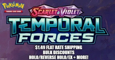 Temporal Forces H/RH/EX + More! Flat Rate Shipping! Complete Your Set NM/M TEF