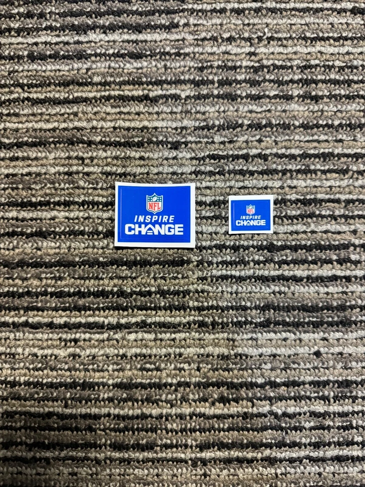 RIDDELL Inspire Change NFL Decal For FULL Or Mini SIZE Football Helmets 1 Qty