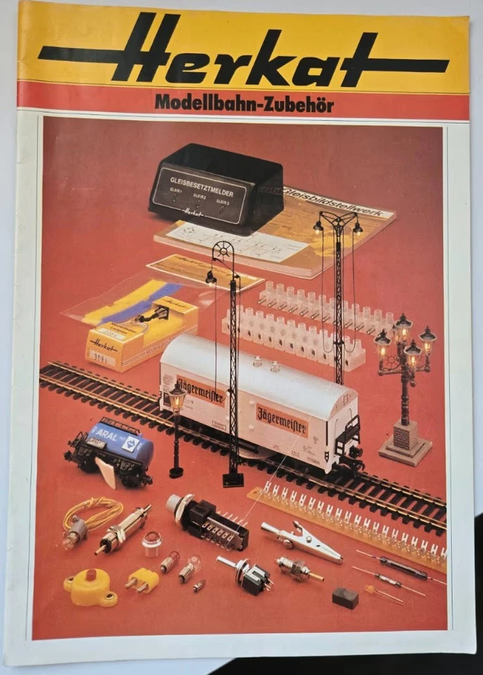 HERKAT Modellbahn-Zubehör Katalog 80er Jahre - Bild 1 von 1