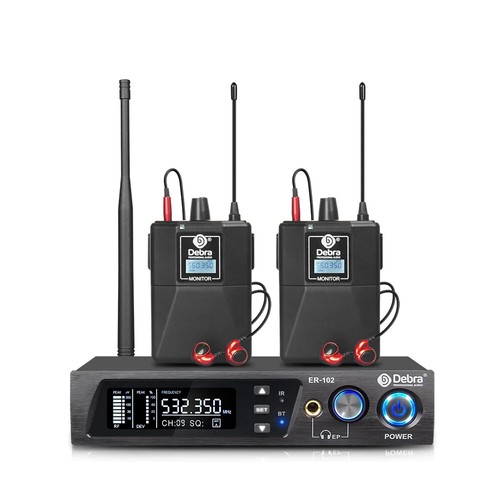 Wireless In-Ear Monitoring System ER-102 with bluetooth5.0 for Stage Performance - Picture 8 of 29